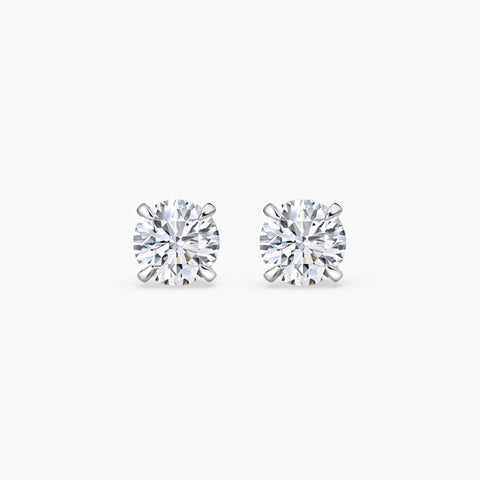 Hidden Halo Solitaire Studs