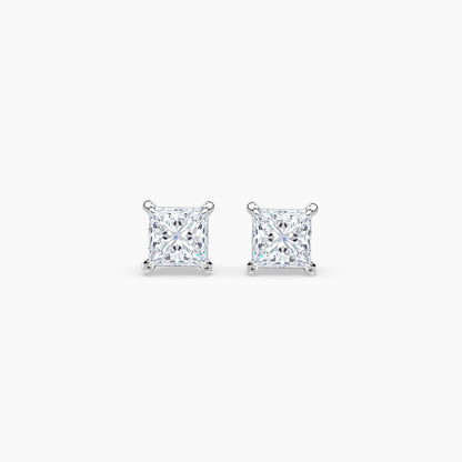 Princes cut Solitaire Studs