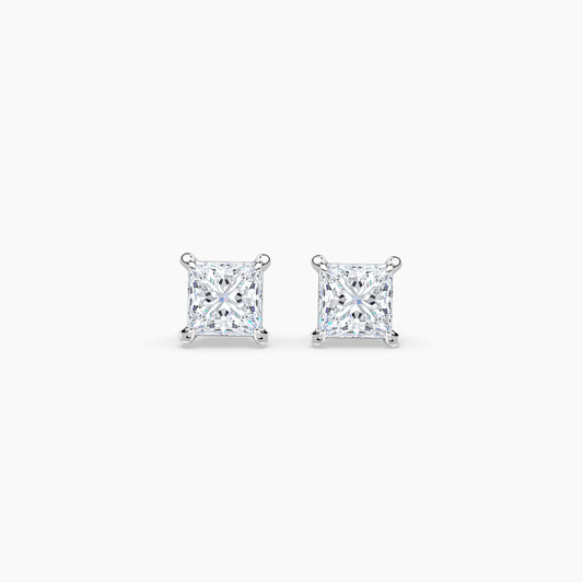 Princes cut Solitaire Studs