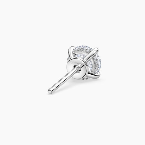 Hidden Halo Solitaire Studs